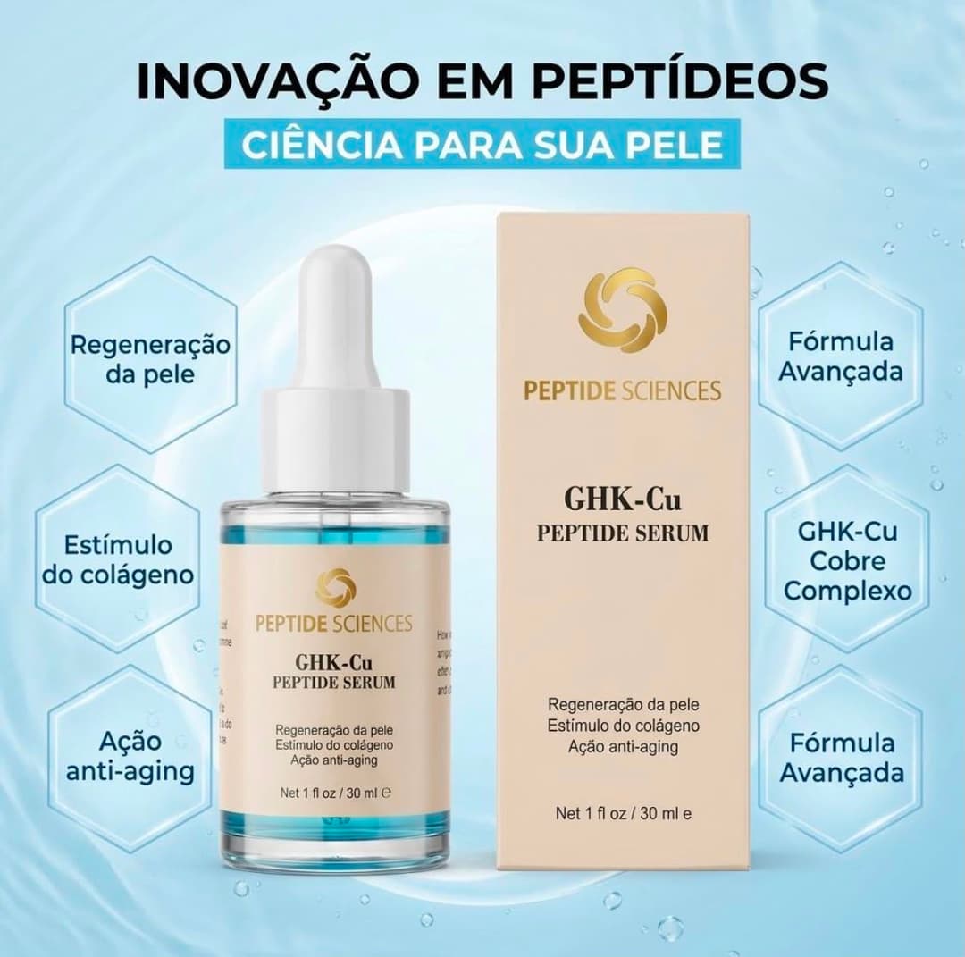 Peptide Sciences GHK-Cu Peptide Serum 30ml