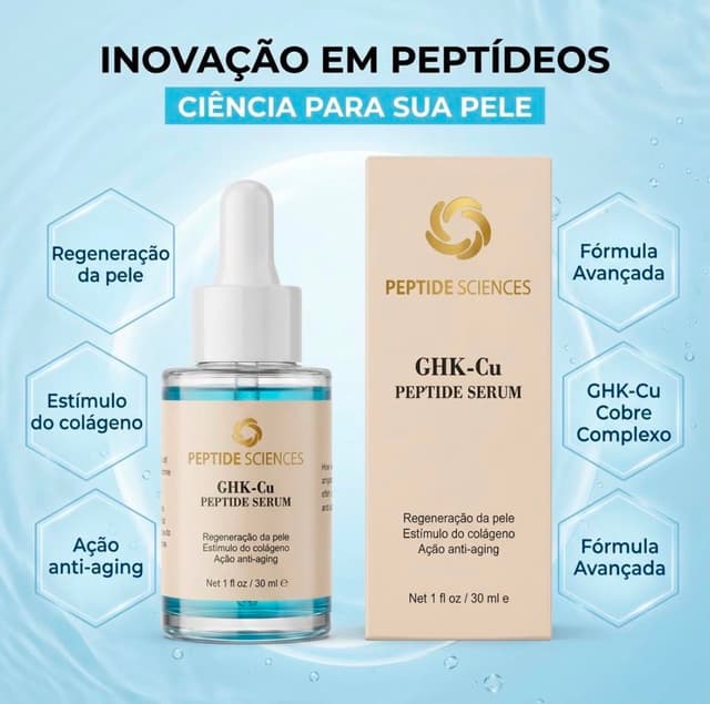 Peptide Sciences GHK-Cu Peptide Serum 30ml