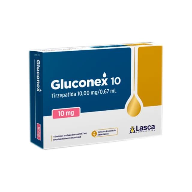 Gluconex Tirzepatida 10mg