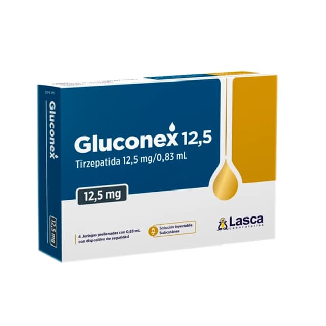 Gluconex Tirzepatida 12,5mg
