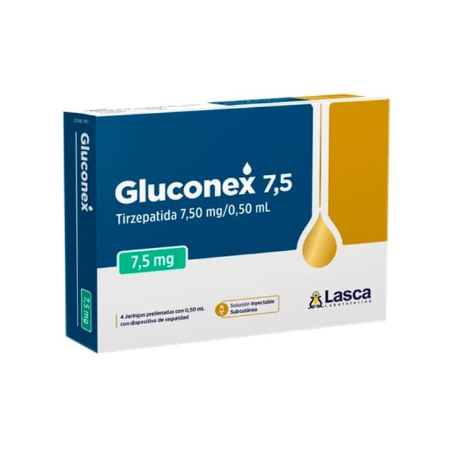 Gluconex Tirzepatida 7,5mg