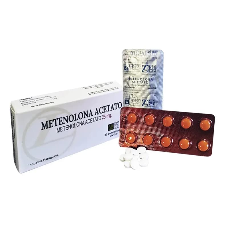 Primobolan Oral Metenolona Acetato 25mg 30 Comprimidos