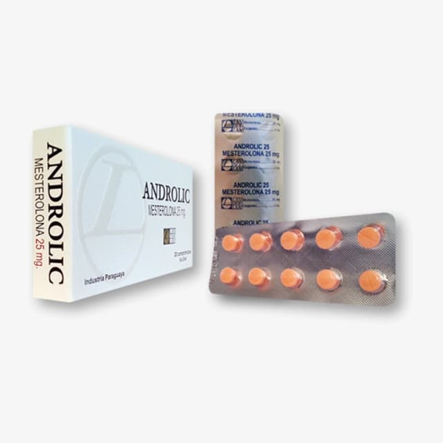 Proviron Mesterolona Androlic 25mg 20 Comprimidos