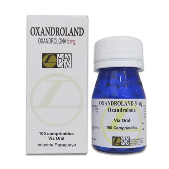 Oxandroland Oxandrolona 5mg 100 Comprimidos