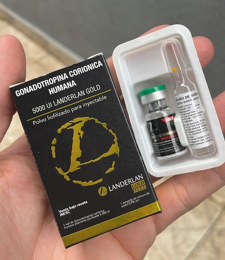 HCG 5000ui com Diluente