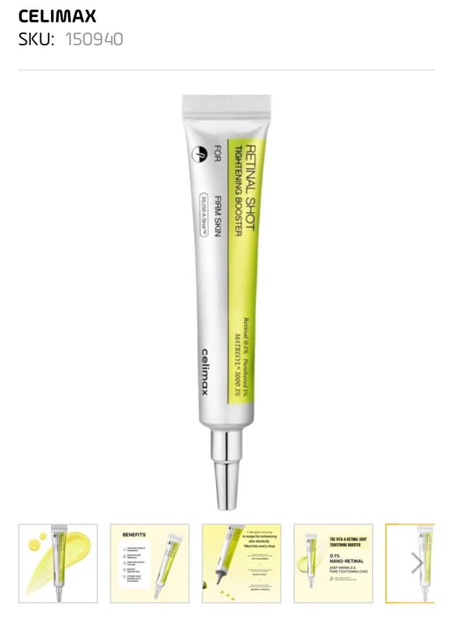 Celimax The Vita-A Retinal Shot Tightening Booster 15ml