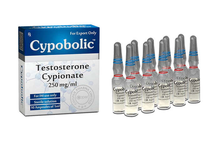 Cipionato de Testosterona 250mg/ml 10ml