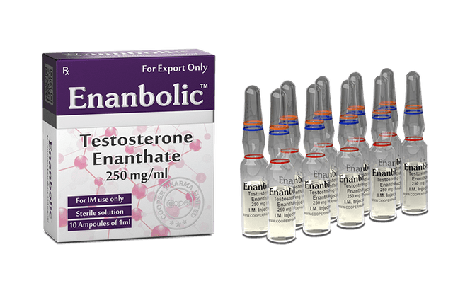 Enantato de Testosterona 250mg/ml 10ml
